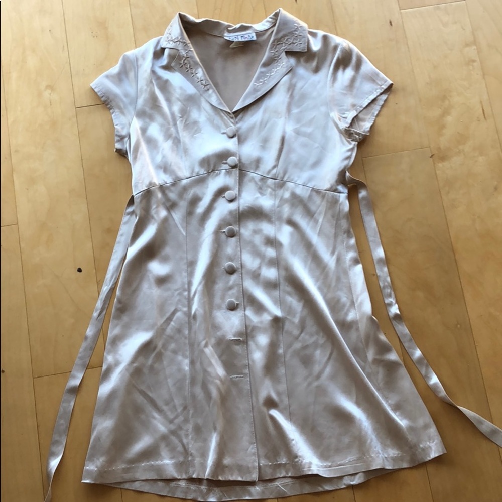 Vintage Light Gold Dress